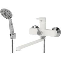 Смеситель для ванны Aringa Рейн AR02002WH универсальный Белый — фото 1, Смеситель для ванны