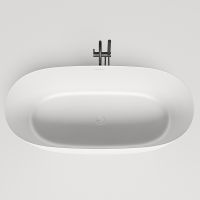 Товар: Ванна из искусственного камня Salini Sofia 170х80 102526M Белая матовая - фото 2 Ванна из искусственного камня Salini Sofia 170х80 102526M Белая матовая — фото 2, Ванны из искусственного камня