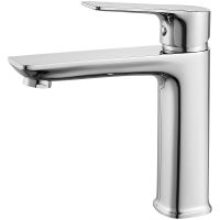 Смеситель для раковины Rossinka RS27-13 Хром — фото 1, Смесители для раковины