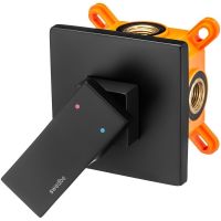 Товар: Смеситель для душа Swedbe Platta 5522B Черный матовый - фото 4 Смеситель для душа Swedbe Platta 5522B Черный матовый — фото 4, Смеситель для душа