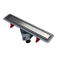 Душевой лоток POINT Деметра сталь 650 арт PN50265 — фото 1, Душевые лотки