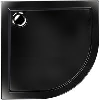 Акриловый поддон для душа Melodia della vita Allegro 90x90 MTYAG9090bk Черный — фото 1, Акриловые душевые поддоны