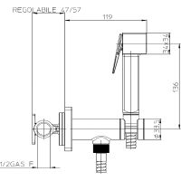 Товар: Гигиенический душ со смесителем Bossini Cube Brass E38001B.083 Черный хром - фото 2 Гигиенический душ со смесителем Bossini Cube Brass E38001B.083 Черный хром — фото 2, Гигиенические души