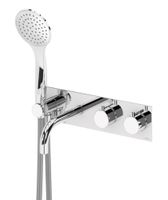 Встраиваемый термостатический смеситель для ванны и душа однорычажный CEZARES CZR-B-VDM2-T-NOP — фото 1, Смеситель для ванны