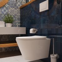 Товар: Комплект унитаза с инсталляцией Aqueduto Cone AQDS032T с сиденьем Микролифт и Белой глянцевой клавиш - фото 7 Комплект унитаза с инсталляцией Aqueduto Cone AQDS032T с сиденьем Микролифт и Белой глянцевой клавиш — фото 7, Комплекты унитаз + инсталляция