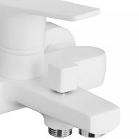 Товар: Смеситель для ванны Azario Treya AZ-156805126 Белый - фото 3 Смеситель для ванны Azario Treya AZ-156805126 Белый — фото 3, Для душа и ванны