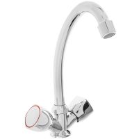 Смеситель для кухни Accoona Эконом A5680 Хром — фото 1, Смесители для кухни