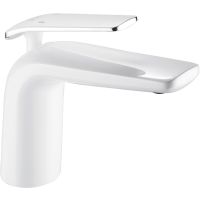 Смеситель для раковины Rose R39F R3901F Белый Хром — фото 1, Смесители для раковины