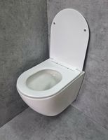 Товар: Унитаз CeramaLux TR2196 подвесной Белый глянцевый с сиденьем Микролифт - фото 8 Унитаз CeramaLux TR2196 подвесной Белый глянцевый с сиденьем Микролифт — фото 8, Подвесные унитазы