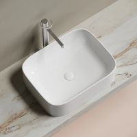 Раковина-чаша Ceramicanova Element 51 CN6052 Белая глянцевая — фото 9, Раковины