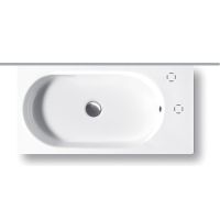 Раковина Hatria Area 70 L Y0W901 Белая — фото 5, Раковины