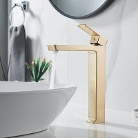 Смеситель для раковины Rose R18G R1811G-1 Золото матовое — фото 2, Смесители для раковины