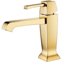 Смеситель для раковины Caprigo Diamante 50-020-oro Золото — фото 1, Смесители для раковины