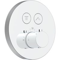 Душевая система AQUAme с термостатом Хром арт-AQM8401CR — фото 5, Встраиваемые душевые комплекты