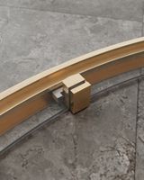 Душевой уголок CEZARES MOLVENO-R-11-90+20-C-BORO-IV — фото 5, Душевые уголки четверть круга