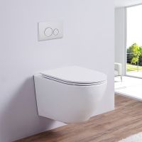 Товар: Комплект унитаза CeramaLux 2197 с инсталляцией Tece Now 9400414 с сиденьем Микролифт и Черной матово - фото 6 Комплект унитаза CeramaLux 2197 с инсталляцией Tece Now 9400414 с сиденьем Микролифт и Черной матово — фото 6, Комплекты унитаз + инсталляция