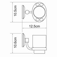 Товар: Аксесс Rhein K-6228CO Подстаканник одинарный (блистер),КЕРАМИКА,хром, WasserKRAFT - фото 4 Аксесс Rhein K-6228CO Подстаканник одинарный (блистер),КЕРАМИКА,хром, WasserKRAFT — фото 4, Комплектующие для туалета