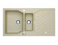 Мойка для кухни SENSUAL 70 GRANITAL+ CHOCOLATE-G03M 980X5201+1/2 с сифоном 1104729, — фото 1, Кухонные мойки