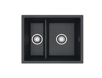 Мойка для кухни ALVEUS OMNI 50 GRANITAL CARBON-G91 550x450x198 с сифоном 1150202 — фото 1, Кухонные мойки