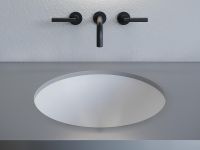 Раковина Salini Marea 42 05 1802205M Белая матовая — фото 4, Раковины встраиваемые снизу