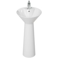 Товар: Раковина Laguraty 43 3040W Белая - фото 5 Раковина Laguraty 43 3040W Белая — фото 5, Раковины напольные