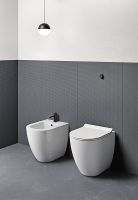 Унитаз GSI Pura 880311 приставной без сиденья — фото 4, Приставные унитазы