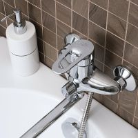 Товар: Смеситель для ванны Ростовская Мануфактура Сантехники SL52-006E-3 универсальный Хром - фото 3 Смеситель для ванны Ростовская Мануфактура Сантехники SL52-006E-3 универсальный Хром — фото 3, Для душа и ванны