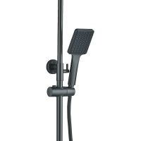 Душевая система Haiba Пепельный арт-HB24817-3 — фото 4, Душевые стойки