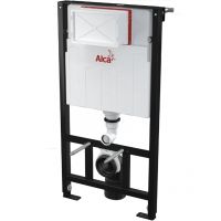 Инсталляция Alcaplast Sadromodul AM101/1000 для унитаза со смывным бачком — фото 1, Инсталляции для унитазов