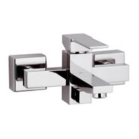 Смеситель для ванны Remer Qubica Q05 Хром — фото 1, Смеситель для ванны