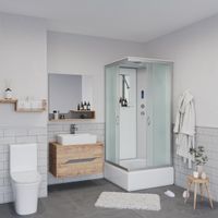 Товар: Душевая кабина Niagara Classic NG-1108-14P (90х90х215) средний поддон(26см),стекло матовое,4 места с - фото 3 Душевая кабина Niagara Classic NG-1108-14P (90х90х215) средний поддон(26см),стекло матовое,4 места с — фото 3, Душевые кабины