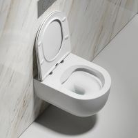 Товар: Унитаз Ceramicanova Modena Rimless CN6063 подвесной Белый глянцевый с сиденьем Микролифт - фото 5 Унитаз Ceramicanova Modena Rimless CN6063 подвесной Белый глянцевый с сиденьем Микролифт — фото 5, Подвесные унитазы