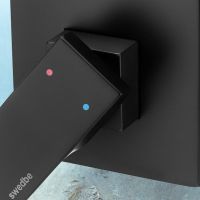 Товар: Смеситель для душа Swedbe Platta 5522B Черный матовый - фото 9 Смеситель для душа Swedbe Platta 5522B Черный матовый — фото 9, Смеситель для душа