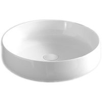 Раковина Artceram Cognac 48 COL002 01 00 Белая — фото 1, Раковины накладные