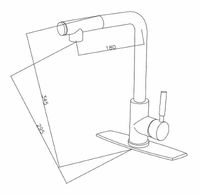 Смеситель для кухни ESKO K12 Хром — фото 6, Смесители для кухни