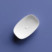 Раковина-чаша Ceramicanova Element 60 CN6049MW Белая матовая — фото 10, Раковины накладные