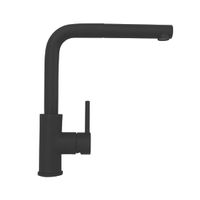 Смеситель для кухни ALVEUS ZEOS P MONARCH BLACK MATT — фото 1, Смесители для кухни