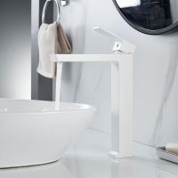 Смеситель для раковины Rose R18C Белый арт-R1811C-1 — фото 3, Смесители для раковины