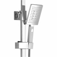 Товар: Душевая система Rose R16F R1636F Белая Хром - фото 4 Душевая система Rose R16F R1636F Белая Хром — фото 4, Душевые системы