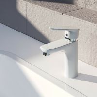 Смеситель для раковины Aringa Рейн AR02011WH Белый — фото 2, Смесители для раковины