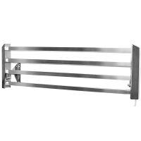 Электрический полотенцесушитель Domoterm Полка DMT 73 25x83 EK R Хром — фото 4, Электрические полотенцесушители