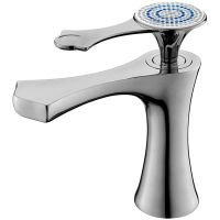 Смеситель для раковины Bronze de Luxe Yasmina 800/B02 Хром — фото 1, Смесители для раковины