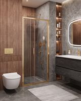 Душевая дверь CEZARES MOLVENO-BF-3-90-C-BORO-IV — фото 2, Раздвижные душевые двери