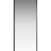 Душевая стенка Creto Astra 80 121-SP-800-C-B-6 (260069) профиль Черный матовый стекло прозрачное — фото 1, Душевые перегородки