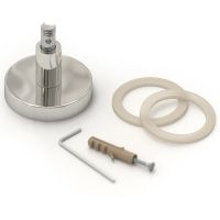 Водяной полотенцесушитель Сунержа Лира 500х500 00-0011-5050 Хром — фото 4, Водяные полотенцесушители