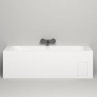 Ванна из искусственного камня Salini Orlanda 170х70 102011M Белая матовая — фото 3, Ванны из искусственного камня