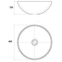 Товар: Раковина-чаша Bronze de Luxe Марракеш 40 1008G Белый глянец с декором - фото 2 Раковина-чаша Bronze de Luxe Марракеш 40 1008G Белый глянец с декором — фото 2, Раковины накладные