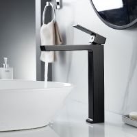 Смеситель для раковины Rose R18H R1811H-1 Черный матовый — фото 6, Смесители для раковины