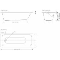 Товар: Акриловая ванна Melodia della vita Blues 170х70 MBHR01217070bk Черная без гидромассажа - фото 4 Акриловая ванна Melodia della vita Blues 170х70 MBHR01217070bk Черная без гидромассажа — фото 4, Акриловые ванны