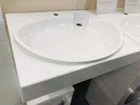 Раковина СанТа Сатурн 60 900126 на стиральную машину Белая — фото 4, Раковины на стиральную машину